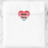 Sticker Cœur Cool horizontal trié (Sac)
