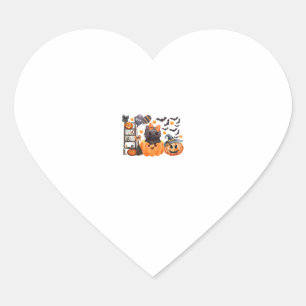 Sticker Cœur Coquette Halloween Cute Chat Bows Citrouille Se Éf