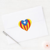 Sticker Cœur Cor d'Estelada Blava (Enveloppe)