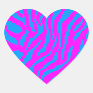 Sticker Cœur Corey Tiger 80s Tiger Stripes