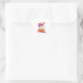 Sticker Cœur Corgi Halloween (Sac)