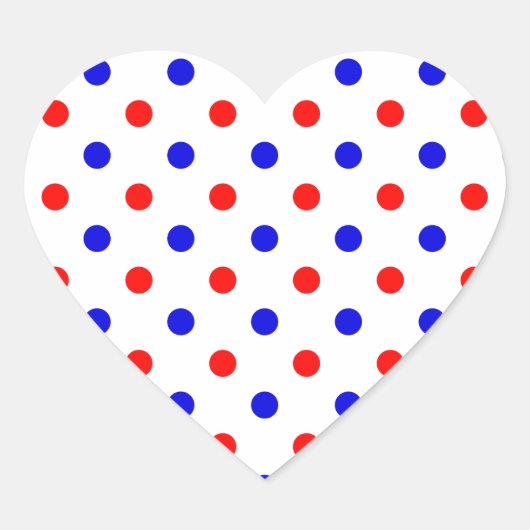 Sticker Cœur Couleurs saxonnes (Devant)