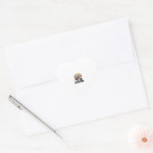 Sticker Cœur Cousinsaurus Rex Funny Dinosaur Vintage Shirt Desi (Enveloppe)