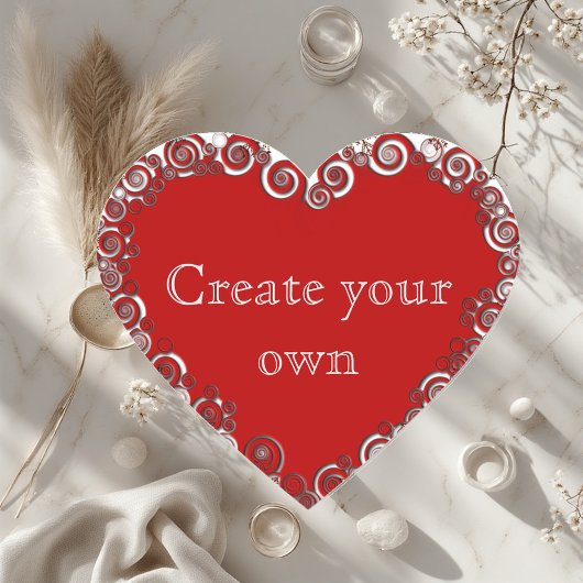 Sticker Cœur Create Your Own Romantic Heart