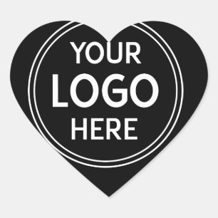 Sticker Cœur Créations personnalisées élégantes et modernes vér