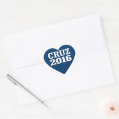 STICKER CŒUR CRUZ 2016 (Enveloppe)