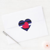 Sticker Cœur Cuir Pride (Enveloppe)
