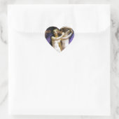 Sticker Cœur Cupidé et psychique (Sac)