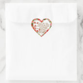 Sticker Cœur Cupids Dart (Sac)