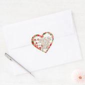 Sticker Cœur Cupids Dart (Enveloppe)