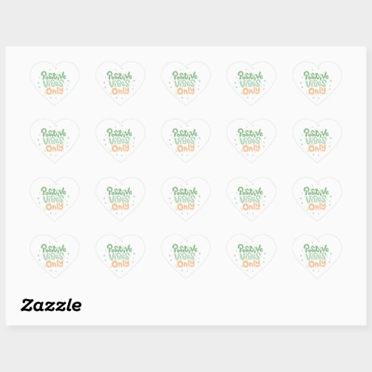 Sticker Cœur Custom Classic Round Stickers, Format: Sheet of St (Feuille)