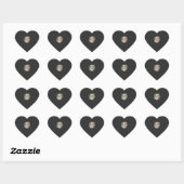 Sticker Cœur Cute Dog Paint Splash Vector Art_1 (Feuille)