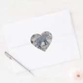 Sticker Cœur Cute Leopard Sur Le Sondage (Enveloppe)