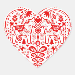 Sticker Cœur Dala Heart