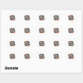 Sticker Cœur Danang (Feuille)