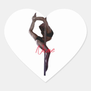 Sticker Cœur Danseuse Thunder_Cove