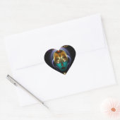 Sticker Cœur Daria Cyborg Queen (Enveloppe)
