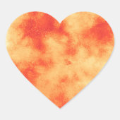 Sticker Coeur de cluster Red Star (Devant)