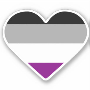 Sticker Coeur de la fierté sexuelle