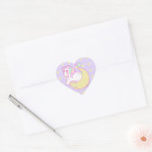 Sticker Coeur de Sweetie Dreams Unicorn (Enveloppe)