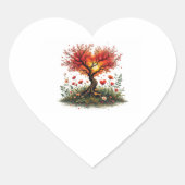 Sticker Cœur de Valentine (Devant)