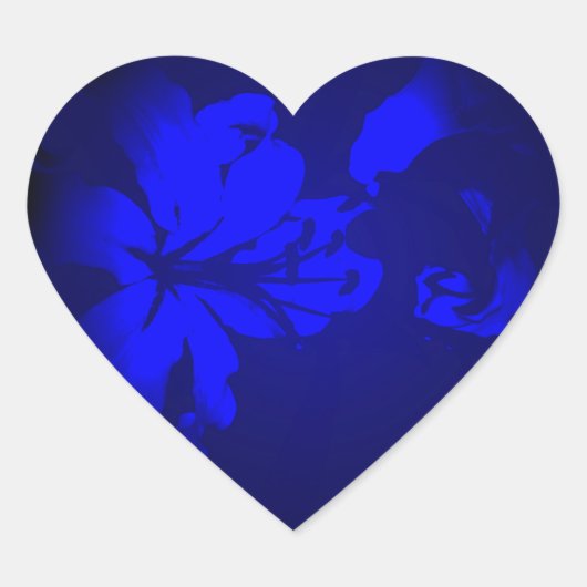 Sticker Cœur Design irlandais - La collection Flower (Devant)