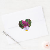 Sticker Cœur Deux Pink (Enveloppe)