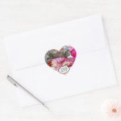 Sticker Cœur Dilemme de Princesse Tatus Coeur de chat (Enveloppe)