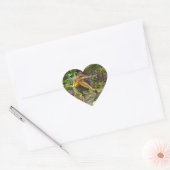 Sticker Cœur Dinosaure Spinosaurus (Enveloppe)