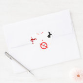 Sticker Cœur dix commandements modernes (Enveloppe)