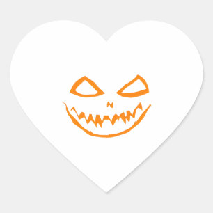 Sticker Cœur Don d'Halloween