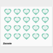 Sticker Cœur donut sprink (Feuille)