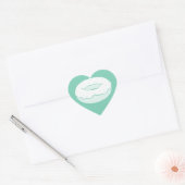 Sticker Cœur donut sprink (Enveloppe)