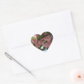 Sticker Cœur Double Blossoming Cherry (Enveloppe)