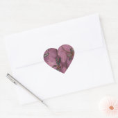 Sticker Cœur Dragonfly Flit Dusky Rose (Enveloppe)