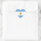 Sticker Cœur Drapeau de l'Argentine (Sac)