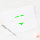 Sticker Cœur Drapeau de Rotterdam (Enveloppe)