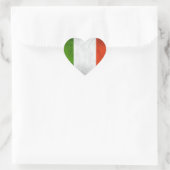 Sticker Cœur Drapeau Italie (Sac)