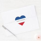 Sticker Cœur Drapeau Uruguay/Uruguay 33. Libertad Muerte (Enveloppe)