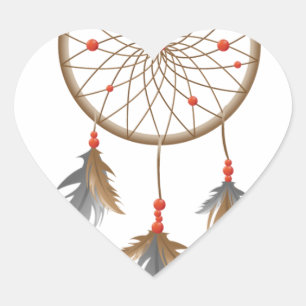 Sticker Cœur Dreamcatcher