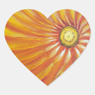 Sticker Coeur du matin pour Sunshine Flower