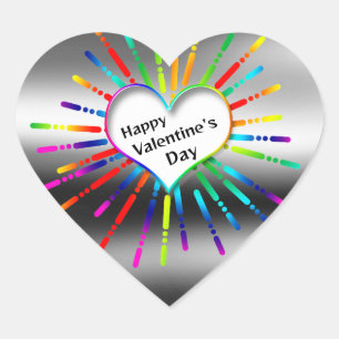 Sticker Cœur Éclairage coeur