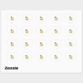 Sticker Cœur École Ghost Haunt Halloween (Feuille)