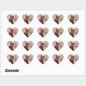 Sticker Cœur Ecosse en amour (Feuille)