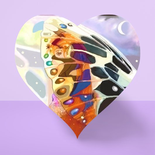 Sticker Cœur Elfin Heart