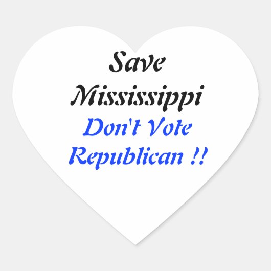 Sticker Cœur Enregistrer MS Heart Blue (Devant)