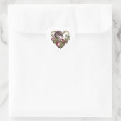 Sticker Cœur Enveloppe Dragon Heart Valentine (Sac)