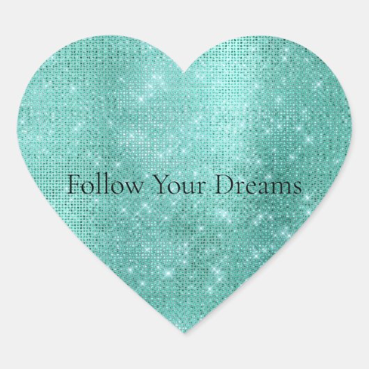 Sticker Cœur Épersion de crème (Devant)