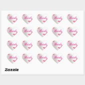 Sticker Cœur épouse (Feuille)