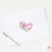 Sticker Cœur épouse (Enveloppe)
